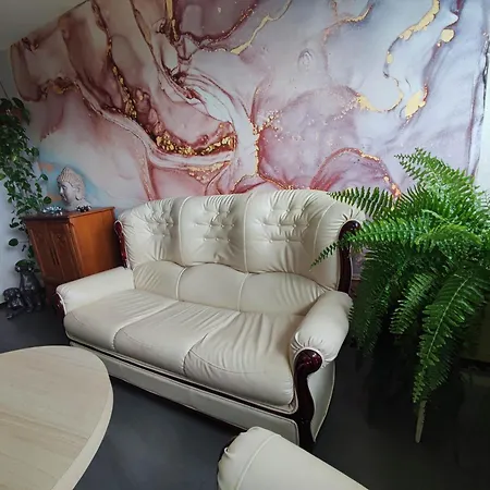 Проживання в сім'ї U Magdy вітальня Guest In Flat